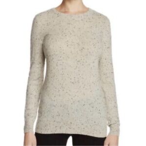 Women's Cashmere Bloomingdale’s Speckled Cream Sweater